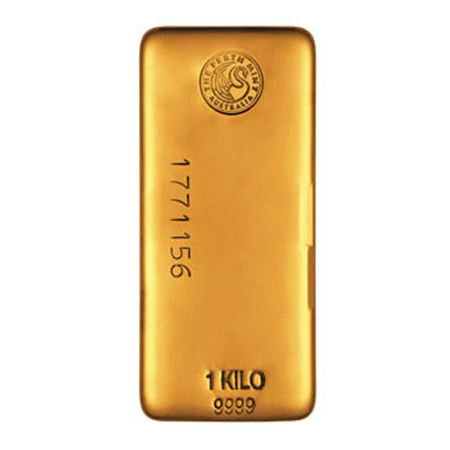 1 kilo gold bullion bar