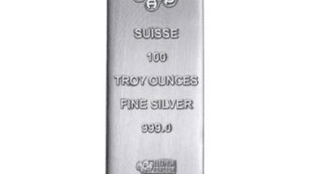 100 oz Silver Bar